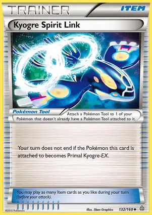 Kyogre Spirit Link 132/160 Primal Clash