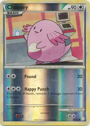 Chansey 58/123 HeartGold & SoulSilver