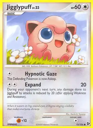 Jigglypuff 72/106 Great Encounters