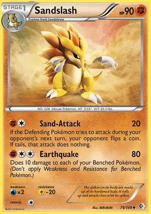 Sandslash 79/149 Boundaries Crossed