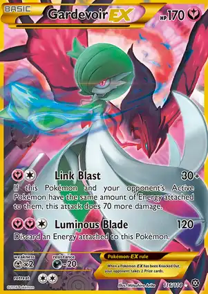 Gardevoir-EX 116/114 Steam Siege