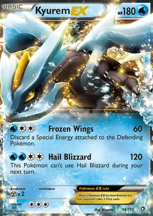 Kyurem-EX 44/113 Legendary Treasures