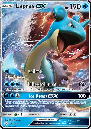 Lapras-GX 35/149 Sun & Moon