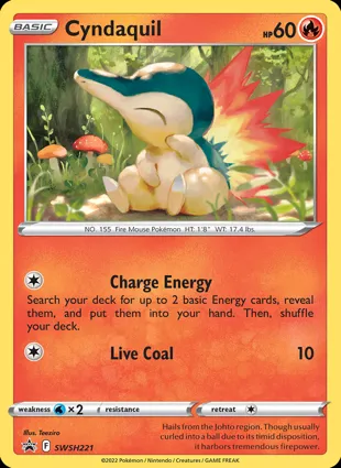 Cyndaquil SWSH221 Sword & Shield Promos