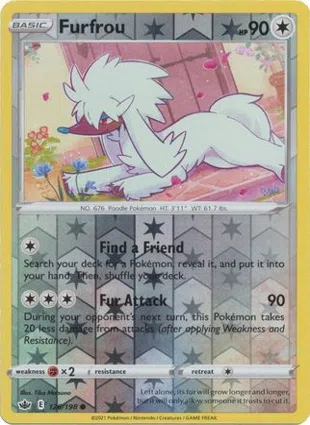 Furfrou 126/198 Chilling Reign