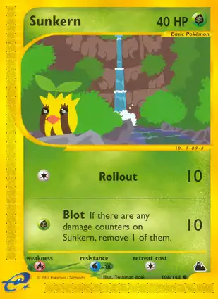 Sunkern 106/144 Skyridge