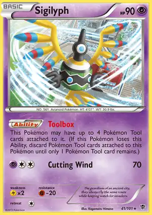 Sigilyph 41/101 Plasma Blast