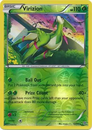 Virizion 12/98 Ancient Origins