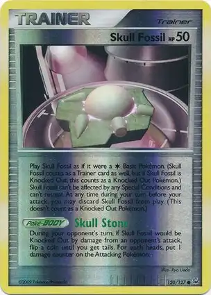 Skull Fossil 120/127 Platinum