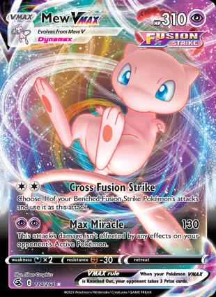 Mew VMAX 114/264 Fusion Strike