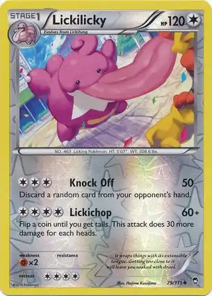 Lickilicky 79/111 Furious Fists