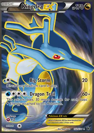 Kingdra-EX 122/124 Fates Collide