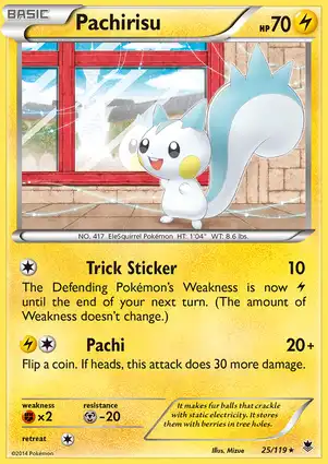 Pachirisu 25/119 Phantom Forces