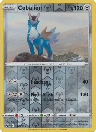 Cobalion 114/198 Chilling Reign