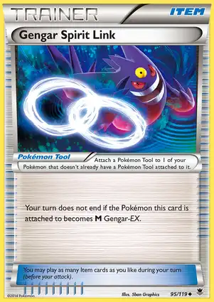 Gengar Spirit Link 95/119 Phantom Forces