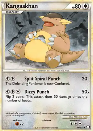 Kangaskhan 36/102 Triumphant