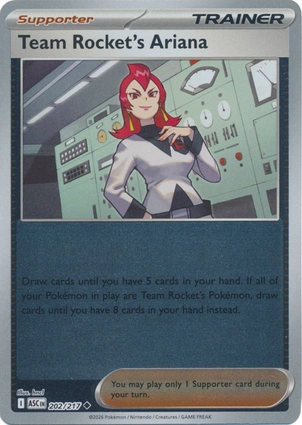 Team Rocket's Ariana 202/217 Ascended Heroes