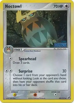 Noctowl 43/115 EX Unseen Forces