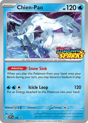 Chien-Pao 152 Scarlet & Violet Promos