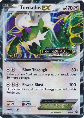 Tornadus EX BW96 Black & White Promos