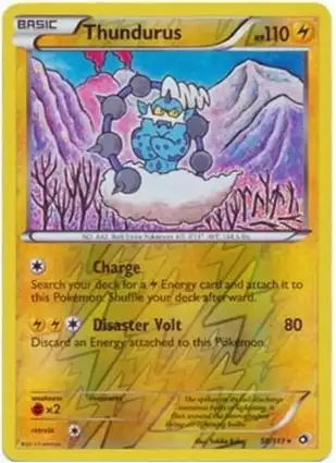 Thundurus 50/113 Legendary Treasures