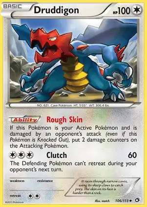 Druddigon 106/113 Legendary Treasures