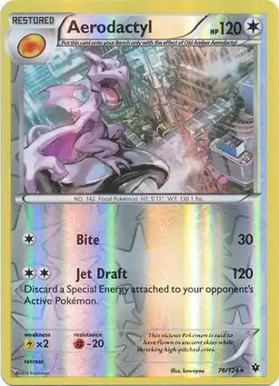 Aerodactyl 76/124 Fates Collide