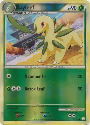 Bayleef 35/123 HeartGold & SoulSilver