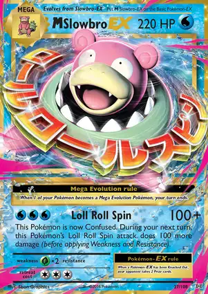 M Slowbro-EX 27/108 Evolutions