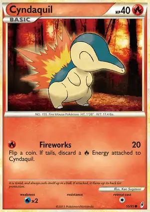 Cyndaquil 55/95 Call of Legends