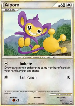 Aipom 55/102 Triumphant