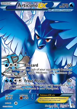 Articuno-EX 132/135 Plasma Storm