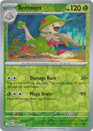 Breloom 006/182 Destined Rivals