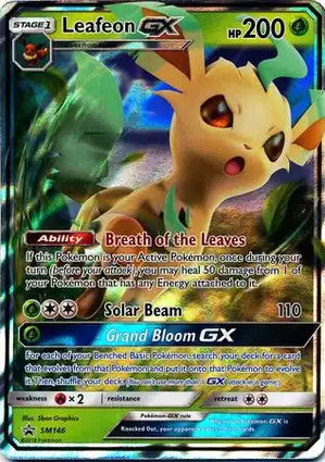 Leafeon GX SM146 Sun & Moon Promos