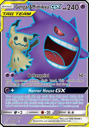 Gengar & Mimikyu-GX 164/181 Team Up