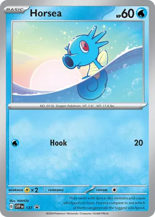 Horsea 137 Scarlet & Violet Promos