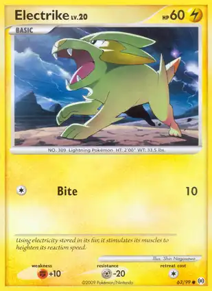 Electrike 63/99 Arceus