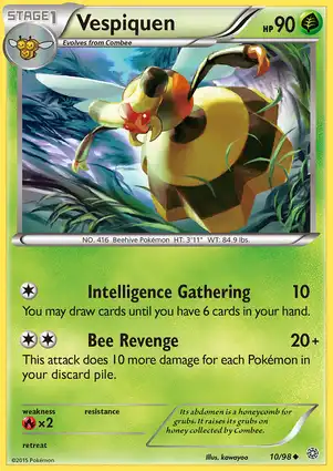 Vespiquen 10/98 Ancient Origins