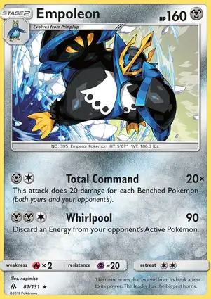 Empoleon 81/131 Forbidden Light
