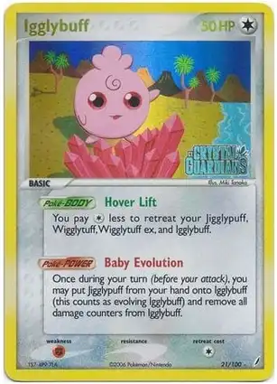Igglybuff 21/100 EX Crystal Guardians