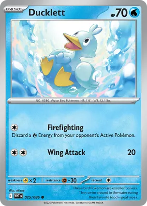 Ducklett 025/086 White Flare