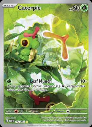 Caterpie 172/165 Scarlet & Violet 151