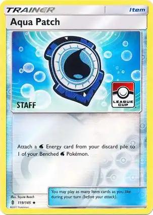Aqua Patch 119/145 Guardians Rising