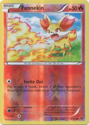 Fennekin 11/124 Fates Collide