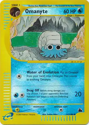 Omanyte 41/144 Skyridge