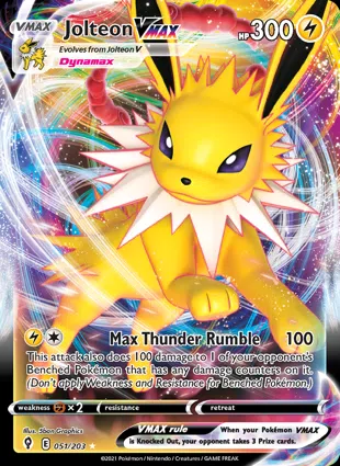 Jolteon VMAX 051/203 Evolving Skies
