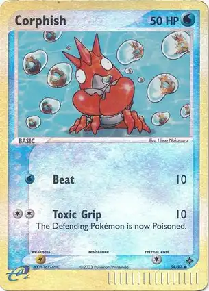 Corphish 54/97 EX Dragon