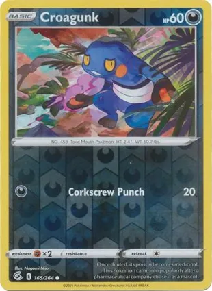 Croagunk 165/264 Fusion Strike