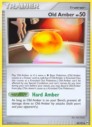 Old Amber 89/99 Arceus