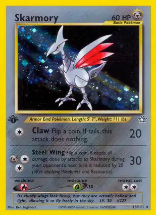 Skarmory 13/111 Neo Genesis 1st Edition